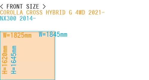 #COROLLA CROSS HYBRID G 4WD 2021- + NX300 2014-